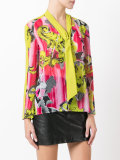 floral print blouse 