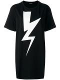 lightning bolt oversized T-shirt