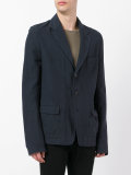 multi-pocket blazer
