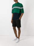 contrast knit jumper 