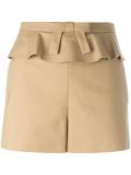 frill trim shorts
