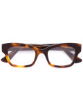 tortoiseshell square glasses