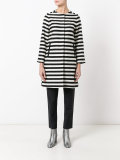 horizontal stripe coat