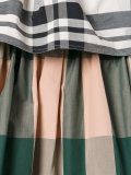 multi checked dress 