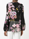 floral print blouse