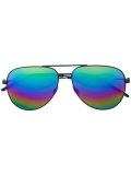 Mirrored Aviator Sunglasses 