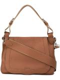 zip up shoulder bag