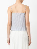 frill trim vest top 