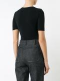 flared cropped jumpsuit