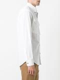crinkled flap pocket shirt