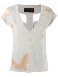 v-neck blouse
