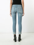 faded skinny jeans 