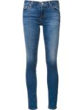 bleach effect skinny jeans