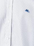 jacquard button down shirt