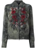 'roses' embroidered cardigan