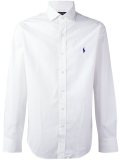 embroidered logo shirt