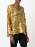 chain detailed cardigan