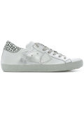 leopard print lace-up sneakers