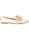 fringed detailing slippers