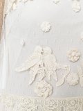 蕾丝细节连衣裙