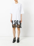 logo T-shirt dress