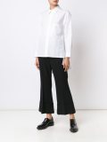 flared back shirt 