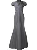 v-neck gown 