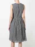 flared gingham dress 