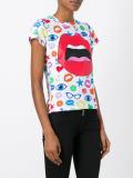 mouth print T-shirt 