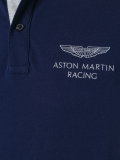 chest print polo shirt