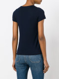 short sleeve fitted knit top