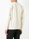 logo print sweatshirt