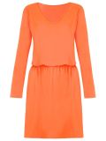 v-neck tunic dress