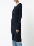 long ribbed cardigan 