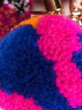 pom-pom keyring