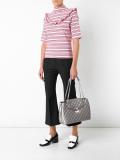 metallic quilted shoulder bag