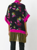 printed poncho