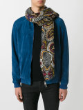 abstract print scarf