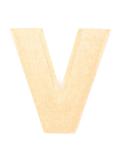 'V' sticker