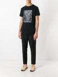 zebra print T-shirt