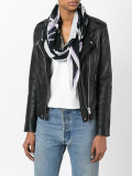 Swallow print scarf