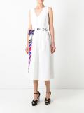 v-neck dress