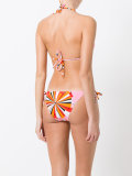 abstract print bikini