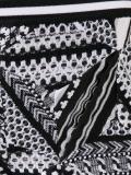 geometric knit shorts
