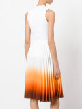 Pleated midi skirt 
