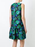floral jacquard dress