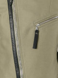 off-centre zip jacket