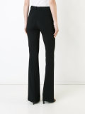 flared fitted trousers