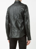 fitted biker jacket