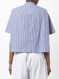 striped cape shirt